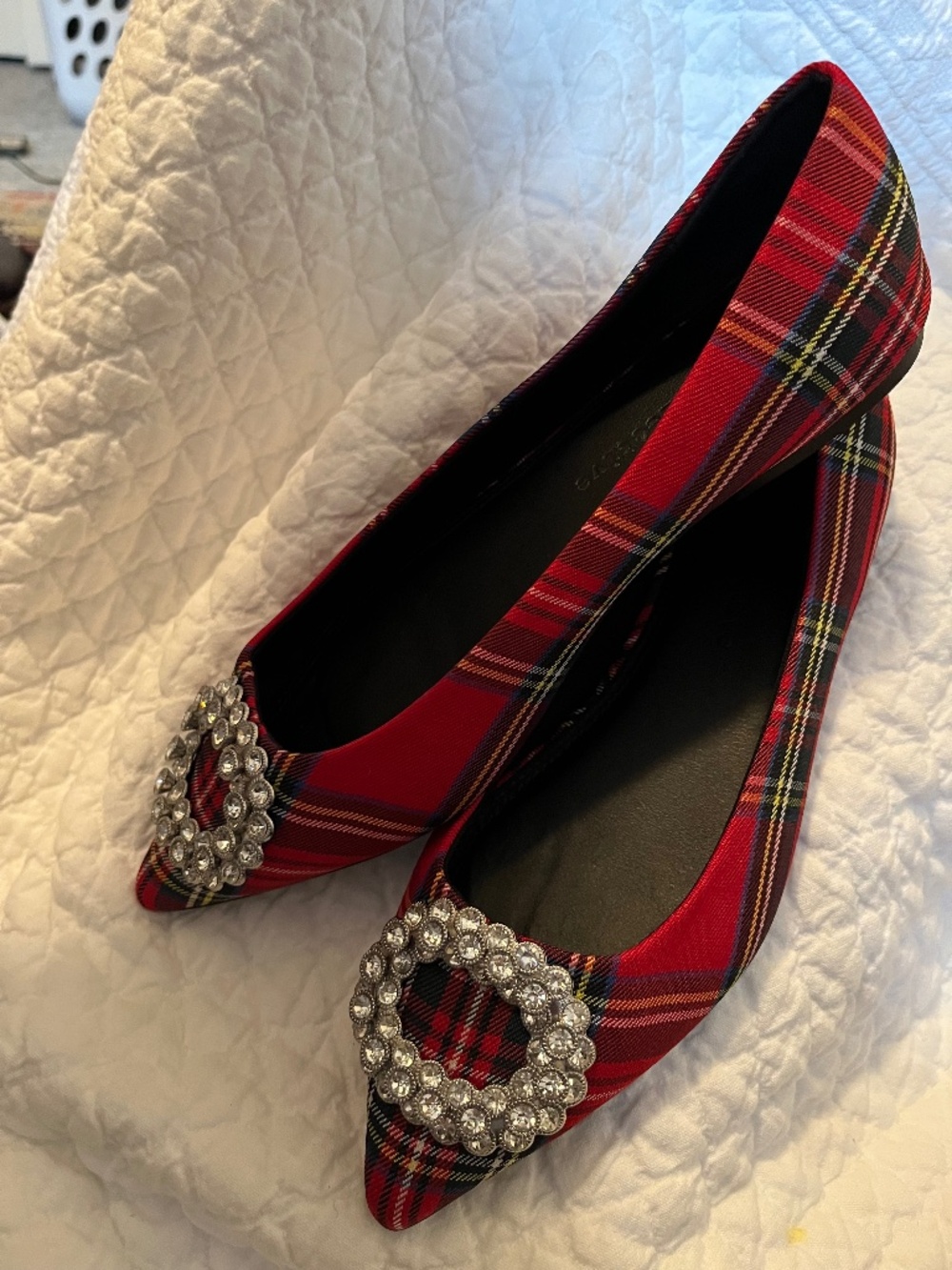 Band of Gypsies, Red tartan flats